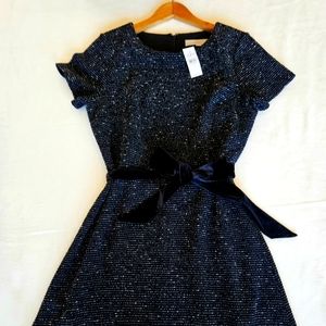 New with tags. Lovely LOFT tweed dress. Size 8.